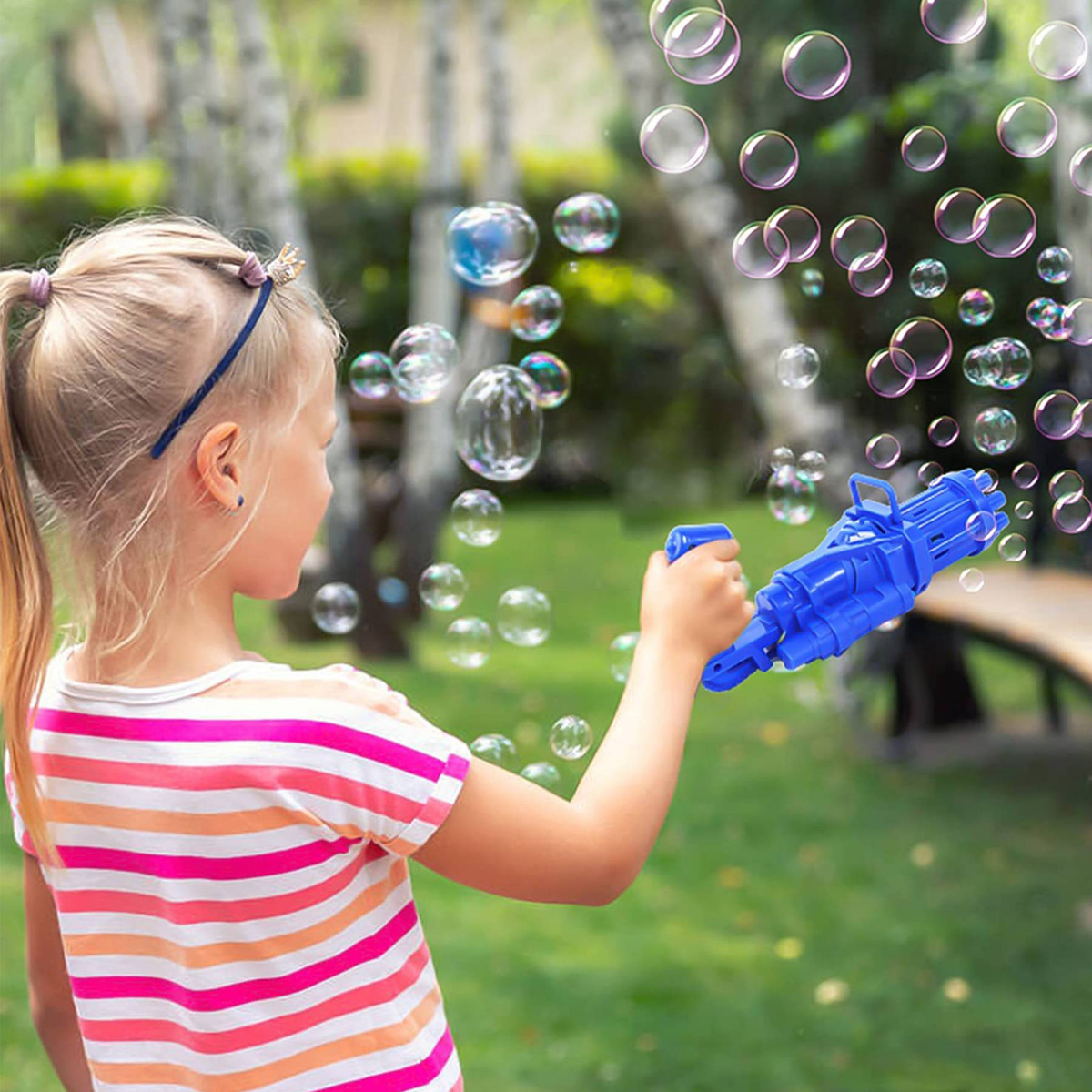 MASZYNKA DO ROBIENIA BANIEK MYDLANYCH PISTOLET WYRZUTNIA BAŃKI MYDLANE PŁYN
