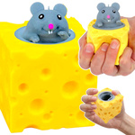 MOCHI SQUISHY GNIOTEK MYSZKA W SERZE ANTYSTRESOWY MYSZ ZABAWKA ANTYSTRESOWA