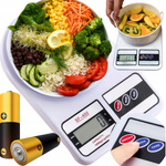 PRECYZYJNA WAGA KUCHENNA 1000g  1g WYŚWIETLACZ LCD BATERIE