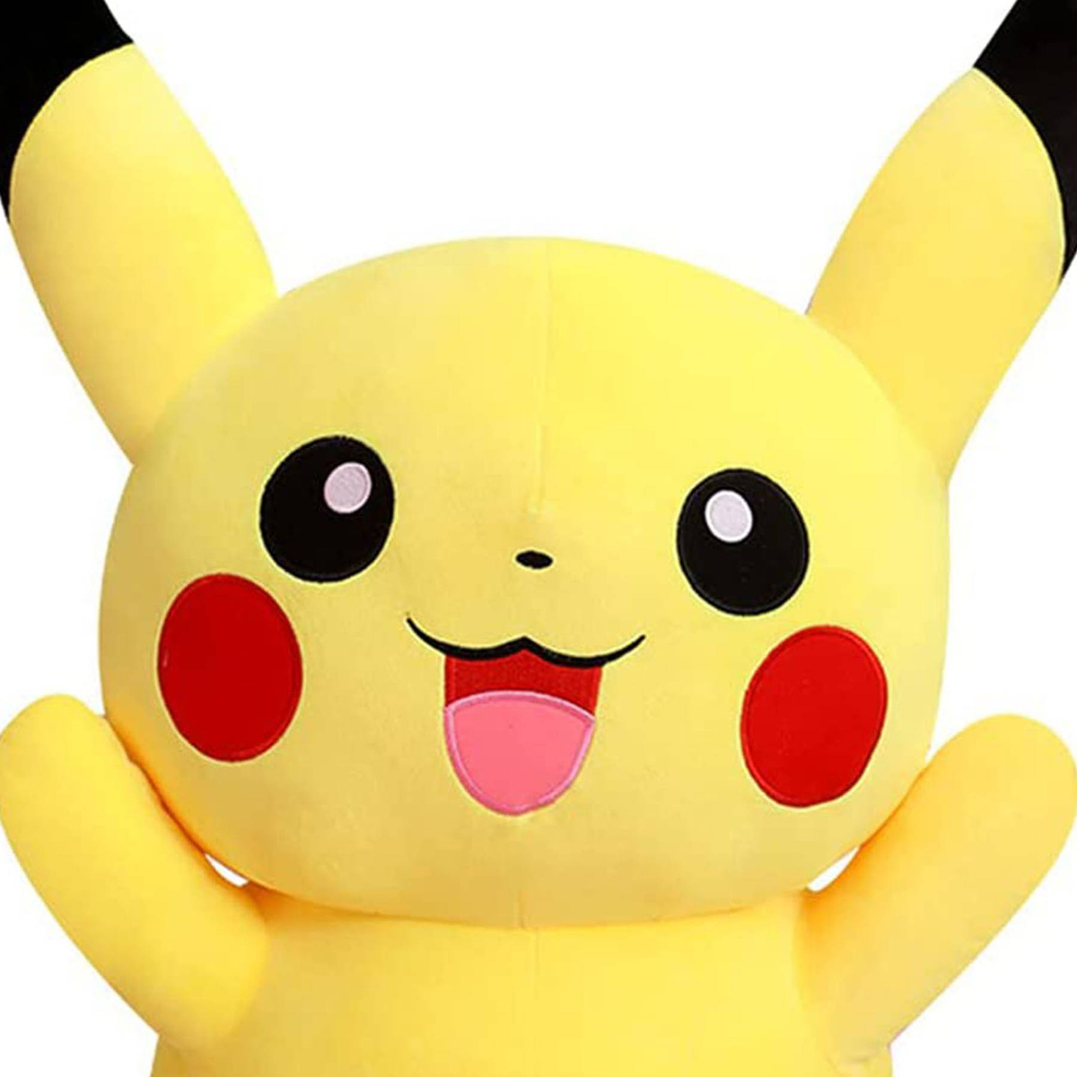 MASKOTKA PIKACHU DUŻY PLUSZOWY POKEMON MIĘKKA PRZYTULANKA PLUSZOWA Z BAJKI