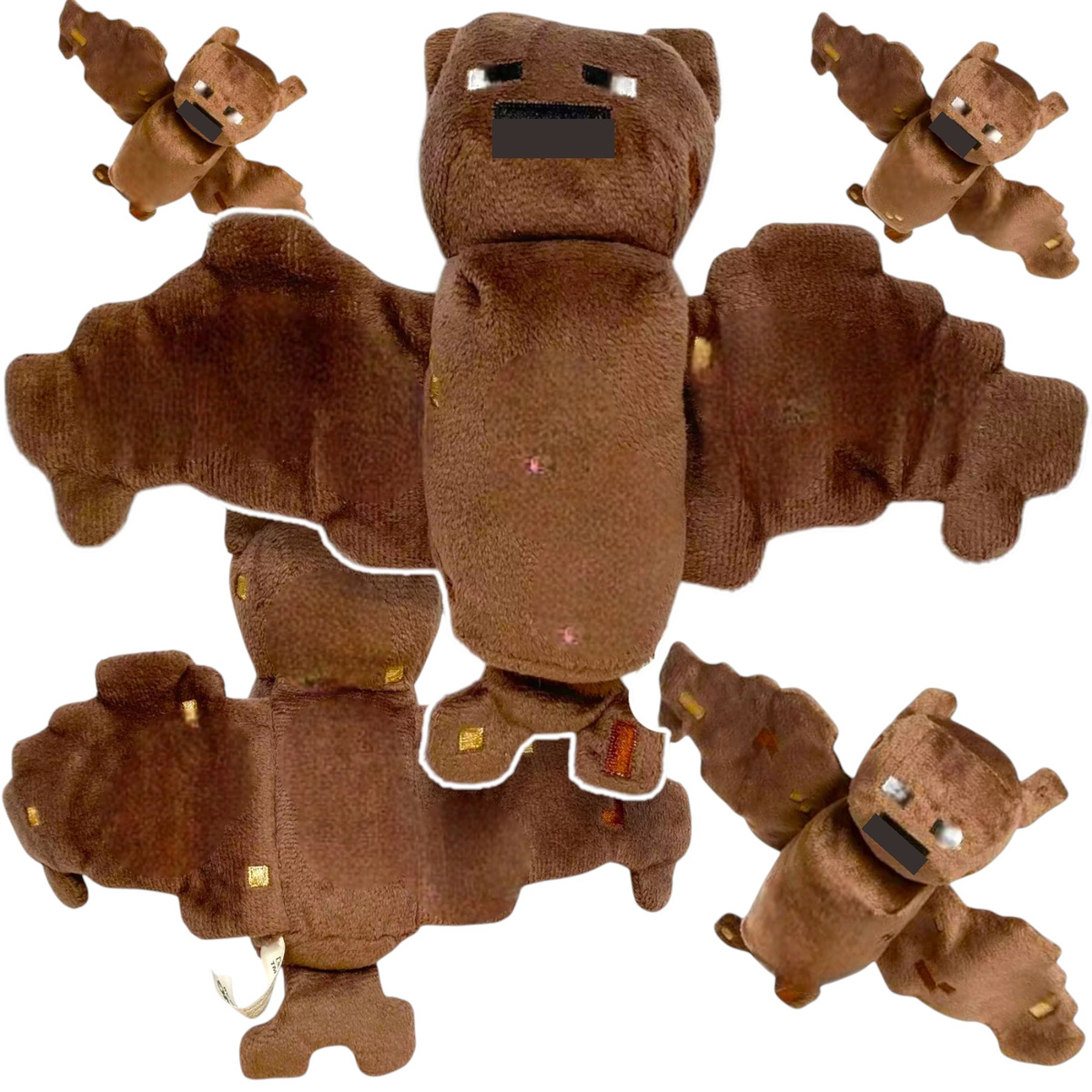 MINECRAFT NIETOPERZ PLUSZOWA MASKOTKA PLUSZAK POSTAĆ Z GRY PRZYTULANKA