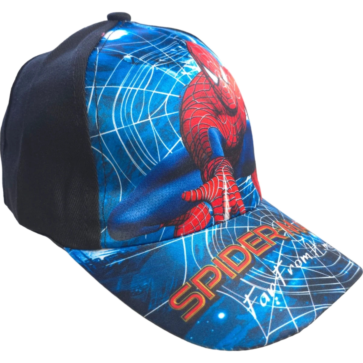 CZAPKA Z DASZKIEM DLA DZIECI SPIDERMAN BEJSBOLÓWKA LETNIA DZIECIĘCA 4-8 LAT