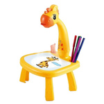 MAGICZNY STOLIK DO RYSOWANIA Z PROJEKTOREM TABLICA DUŻA ŚWIECI STÓŁ BIURKO