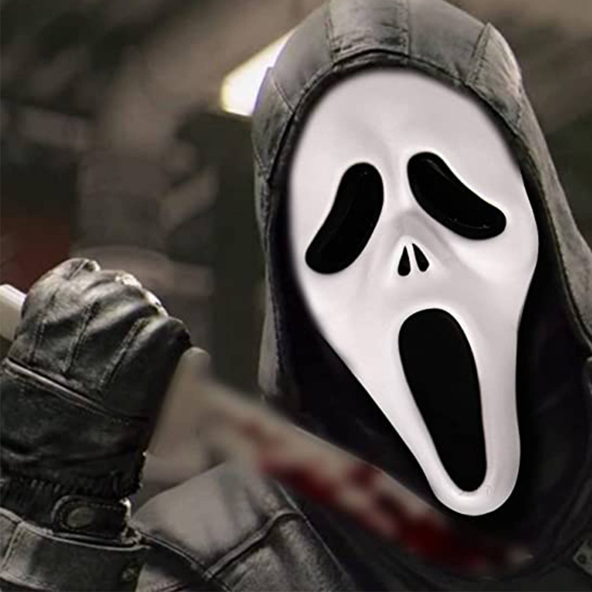 MASKA DUCH KRZYK KAPTUR HALLOWEEN STRASZNY FILM PRZEBRANIE NA I MPREZĘ