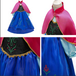 STRÓJ KARNAWAŁOWY KRAINA LODU ANNA PRZEBRANIE BAL