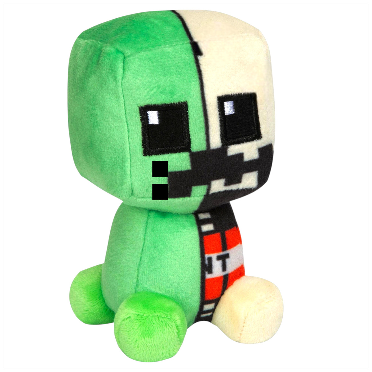 MINECRAFT MASKOTKA TNT PLUSZOWA CREEPY DUŻY PLUSZAK Z GRY18CM WYBUCHOWY