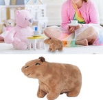 KAPIBARA PLUSZAK CAPYBARA MASKOTKA DLA DZIECI 36CM DUŻA PRZYTULANKA MIĘKKA