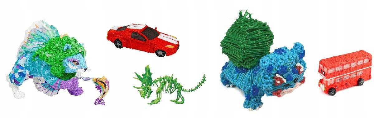 WKŁADY DO DŁUGOPISU 3D FILAMENT PEN 50 METRÓW MIX KOLORÓW KOLOROWY WKŁAD