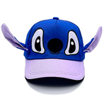 LILO I STICH CZAPKA Z DASZKIEM DLA DZIECI BEJSBOLÓWKA LETNIA Z USZAMI STICH