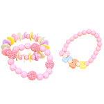 KREATYWNY ZESTAW KORALIKÓW DO TWORZENIA BRANSOLETEK OPASEK + AKCESORIA DIY