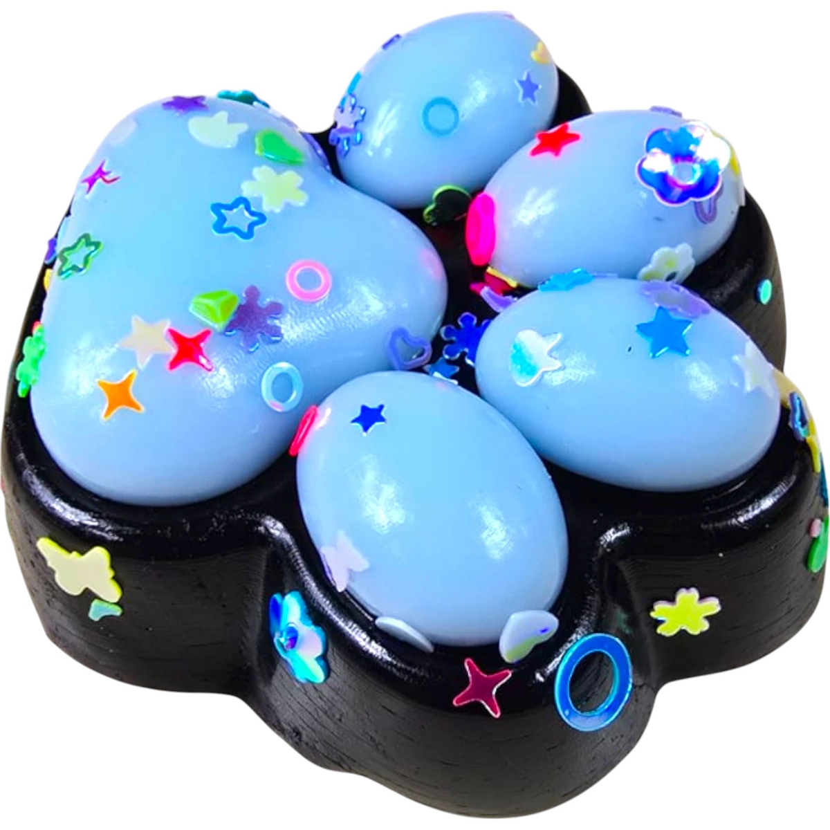 KOCI ŁAPKA GNIOTEK ANTYSTRESOWY SENSORYCZNY FIDGET PSIA  ŁAPA SQUISHY PUSH