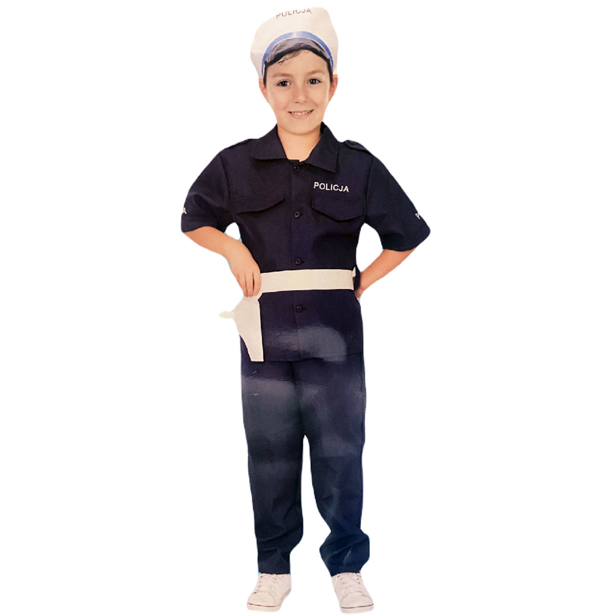 Strój dla Chłopca - Policjant 122-128 L