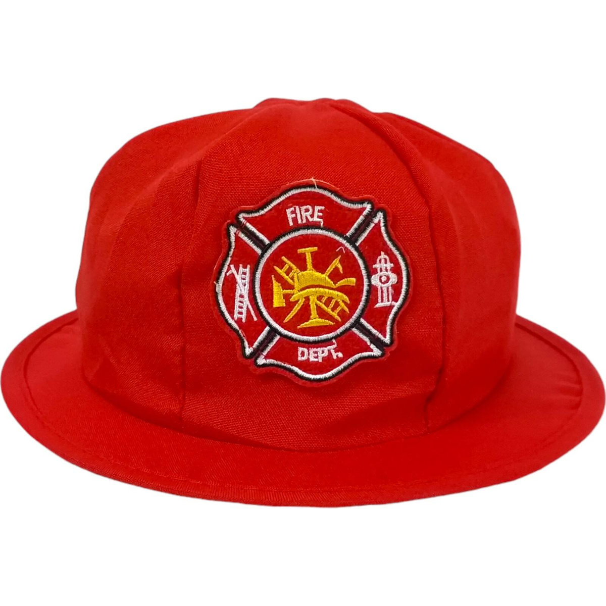 STRÓJ STRAŻAKA PRZEBRANIE STRAŻAK KOSTIUM NA BAL M 116-122 cm 6w1 AKCESORIA