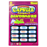 MAGICZNE KAPSUŁKI ROSNĄCE W WODZIE DINOZAURY 12 SZTUK DO KĄPIELI W WANNIE