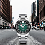 NOWOCZESNY ELEGANCKI ZEGAREK MĘSKI CURREN STAL NIERDZEWNA STYL DIVER KOLORY