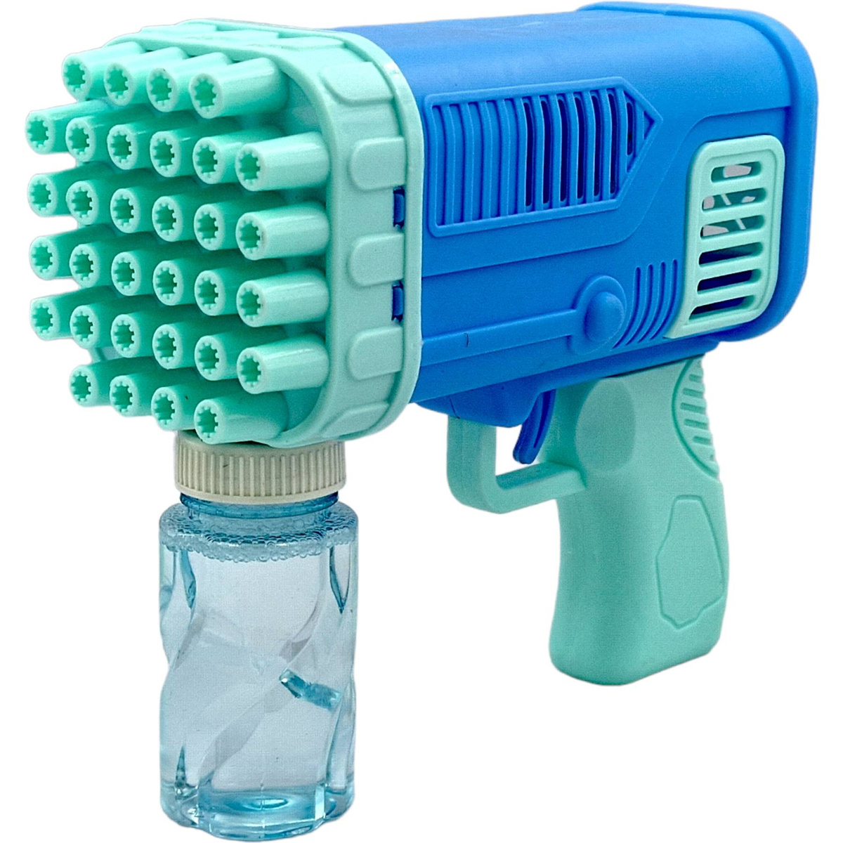 PISTOLET NA BAŃKI MYDLANE MASZYNA DO BANIEK MYDLANYCH WYRZUTNIA + PŁYN