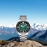 NOWOCZESNY ELEGANCKI ZEGAREK MĘSKI CURREN STAL NIERDZEWNA STYL DIVER KOLORY