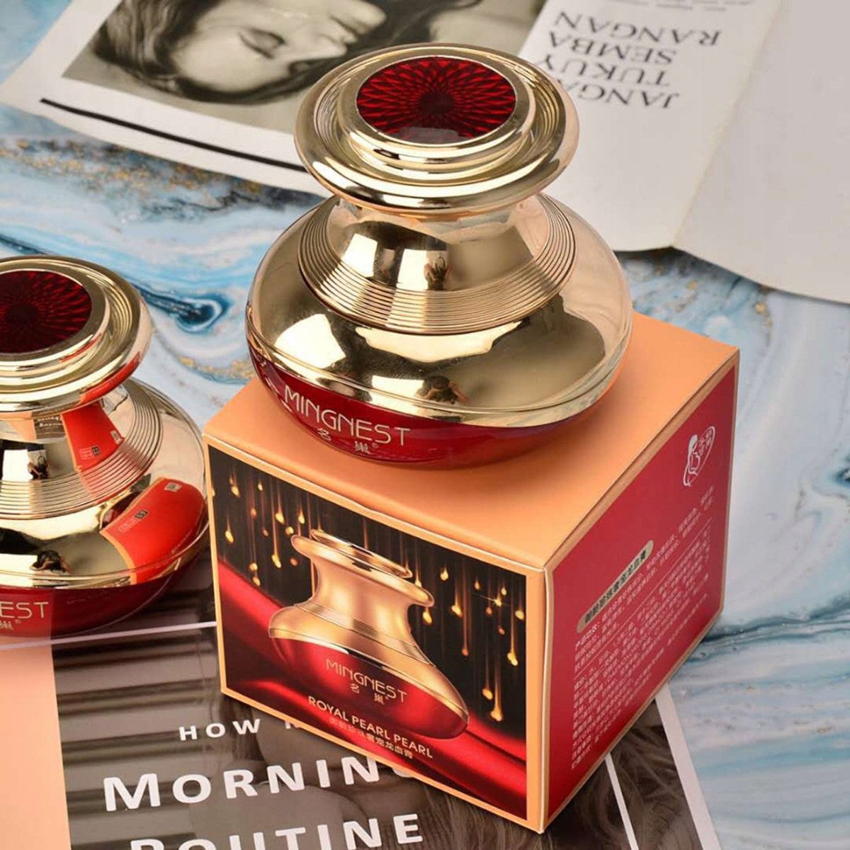 MINGNEST KREM PRZECIWZMARSZCZKOWY SMOCZA KREW 50g INTENSYWNA REGENERACJA