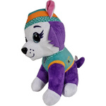 DUŻA MASKOTKA PSI PATROL EVEREST PRZYTULANKA PLUSZOWA BŁYSZCZĄCE OCZY PLUSZ