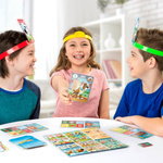 HEDBANZ Junior CZÓŁKO gra dla dzieci kalambury zgadnij kim jestem POLSKA
HEDBANZ JUNIOR TOWARZYSKA GRA RODZINNA CZÓŁKO