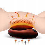 MASAŻER SHIATSU PODUSZKA MASUJĄCA DO CIAŁA KARKU STÓP ŁADOWARKA SAMOCHODOWA