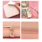 Zestaw do Robienia Bransoletek Koraliki Biżuterii Prezent Zawieszki Kuferek