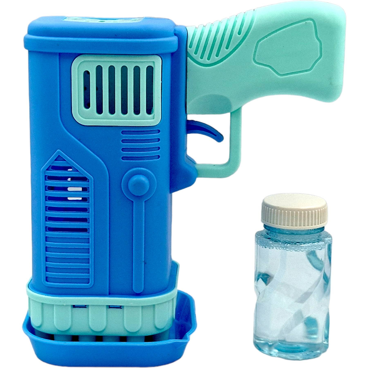 PISTOLET NA BAŃKI MYDLANE MASZYNA DO BANIEK MYDLANYCH WYRZUTNIA + PŁYN