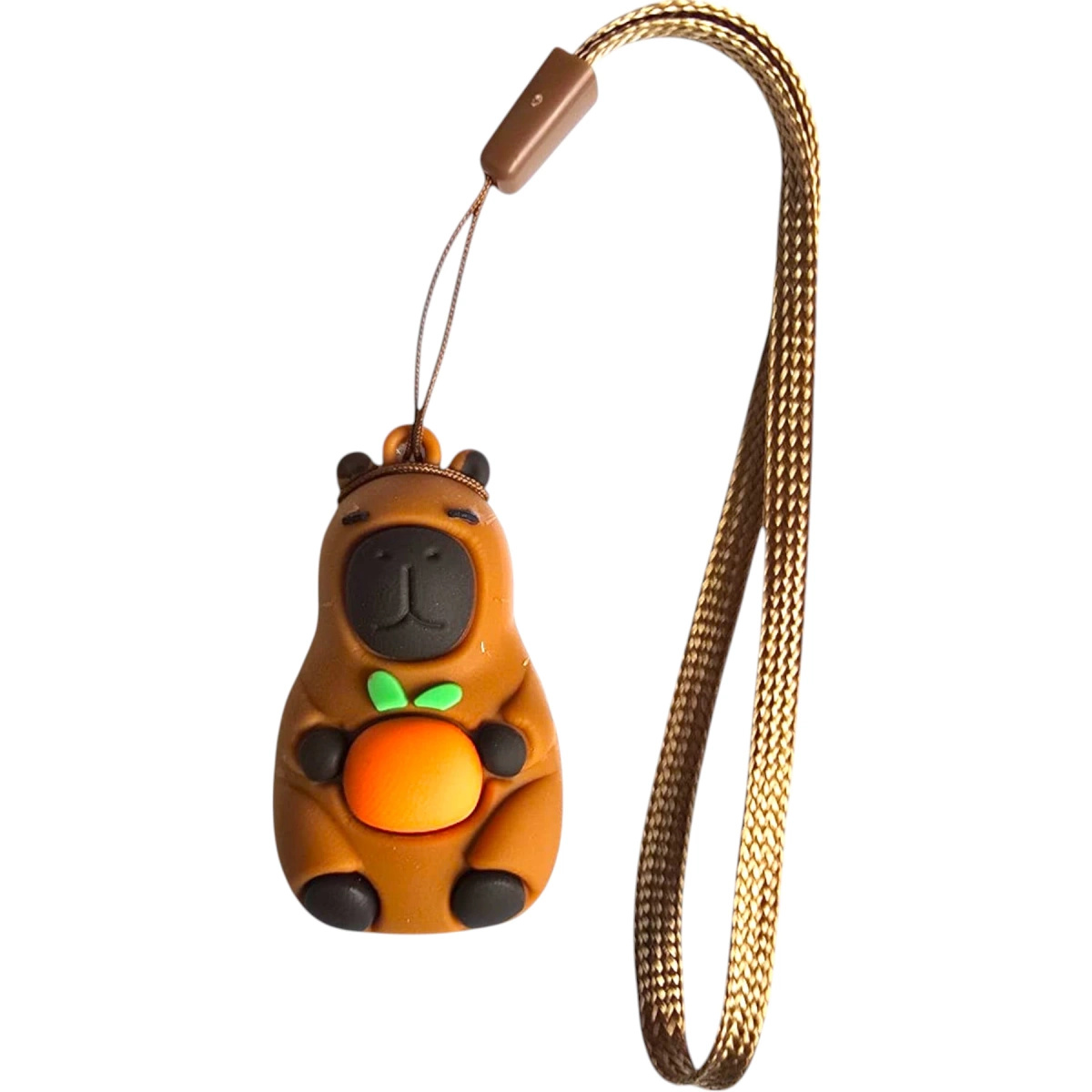 ZEGAREK 3D Z PROJEKTOREM DLA DZIECI KAPIBARA + BRELOCZEK CAPYBARA WYŚWIETLA