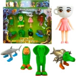 BRAINROT - Zestaw 8 figurek (SAHUR , TRALALERO , CROCODILO)