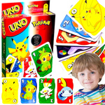 KARTY DO GRY UNO POKEMON 108 KART GRA KARCIANA RODZINNA IMPREZOWA PIKACHU