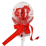 ŚWIECĄCA RÓŻDŻKA CZARODZIEJKA KWIAT MAGICZNA RÓŻA KULA LED ŚWIECI LED KULKI