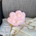 PLUSZOWA TOREBKA KOCIA ŁAPKA ŁAŃCUSZEK TORBA FUTRZANA ŁAPKA MIĘKKI PLUSZAK