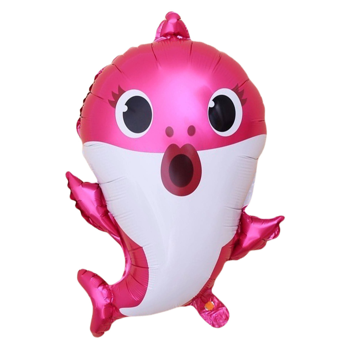 DUŻY BALON FOLIOWY REKINEK BABY SHARK NA URODZINY ANIMACJE DLA DZIECI 68cm