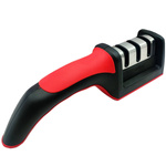 OSTRZAŁKA OSEŁKA DO NOŻY NOŻYCZEK KUCHENNYCH TRÓJFAZOWA OSTRA PORĘCZNA 3w1