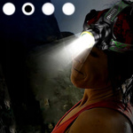 LATARKA CZOŁOWA LED MOCNA  AKUMULATORY REFLEKTOR COB CZOŁÓWKA NA PREZENT