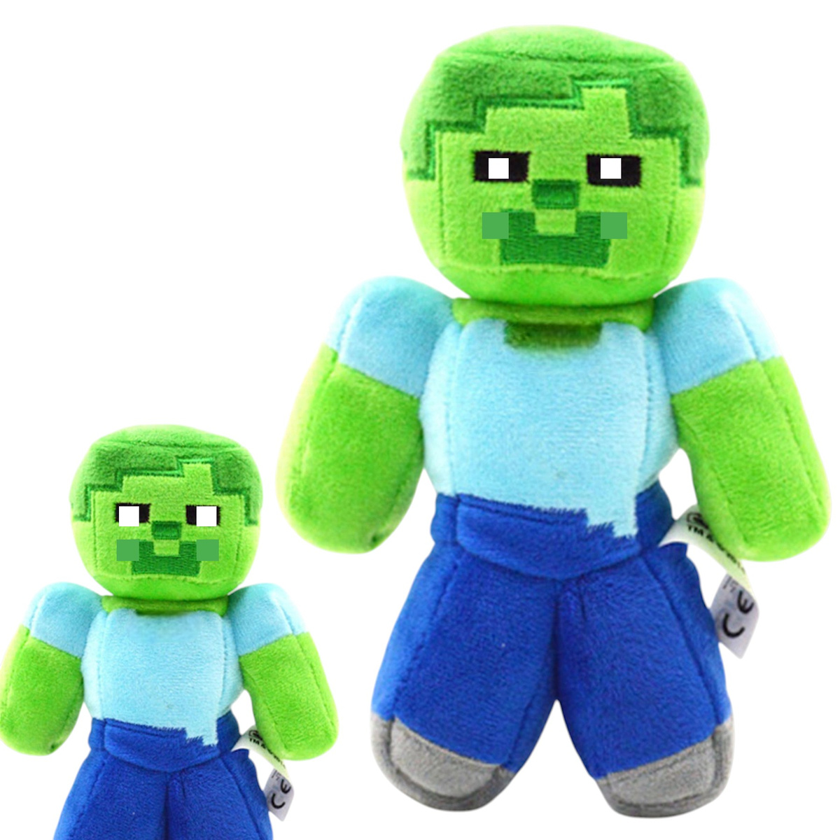 MINECRAFT PLUSZOWA MASKOTKA ZOMBIE STEVE ZOMBI POSTAĆ Z GRY PRZYTULANKA