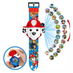 PSI PATROL MARSHALL ZEGAREK Z PROJEKOTOREM 3D DUŻY WYŚWIETLA OBRAZ FIGURKA