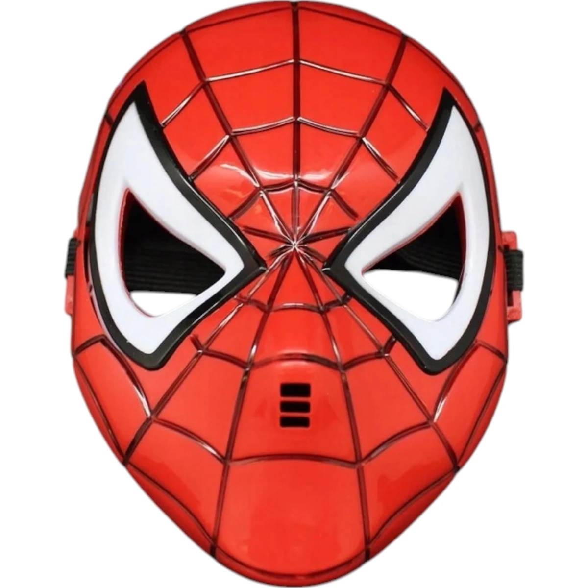 MASKA SPIDERMAN ŚWIECĄCA DLA DZIECI ŚWIECI PRZEBRANIE NA BAL KOSTIUM LED