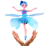 LATAJĄCA LALKA MAGICZNA WRÓŻKA KWIATOWA STEROWANA RĘKĄ DŁONIĄ USB 