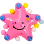 GNIOTEK ANTYSTRESOWY SENSORYCZNY GWIAZDKA Z POSYPKĄ SQUISHY GWIAZDA MOCHI