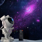 LAMPKA ASTRONAUTA KOSMONAUTA PROJEKTOR GWIAZD GŁOŚNIK BLUETOOTH NA PREZENT