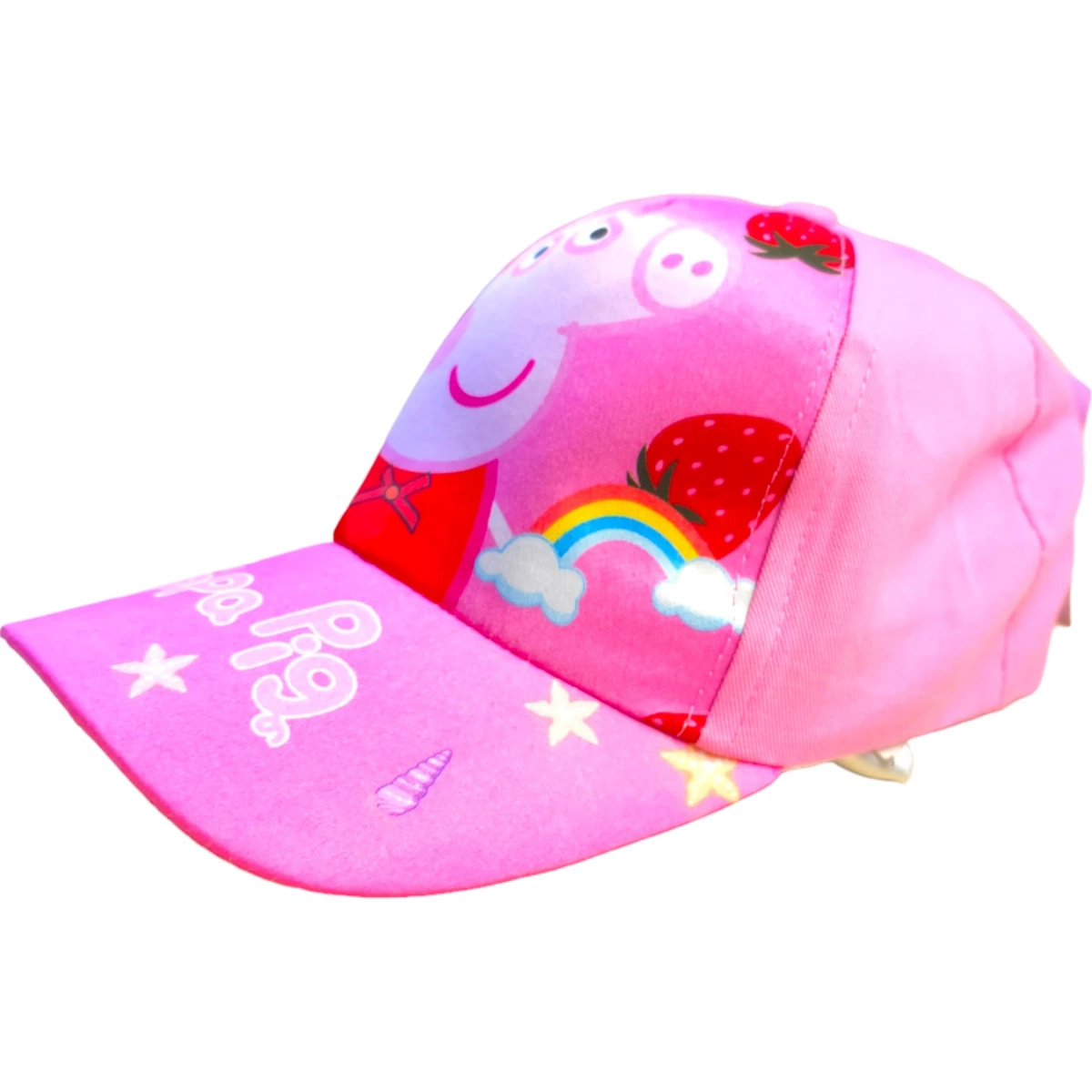 CZAPKA Z DASZKIEM DZIECIĘCA ŚWINKA PEPPA BEJSBOLÓWKA NA LATO DLA DZIECI