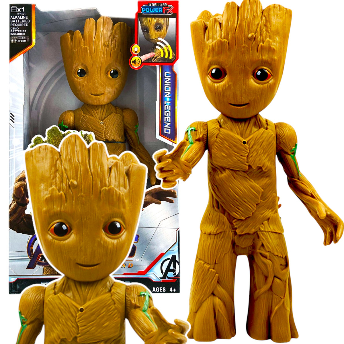 AVENGERS Figurka interaktywna GROOT 30cm