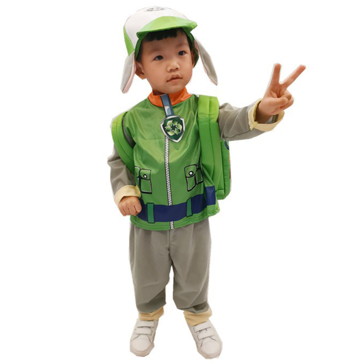 PSI PATROL STRÓJ ROCKY PRZEBRANIE KOSTIUM NA IMPREZĘ 3w1 rozmiar M 110-116