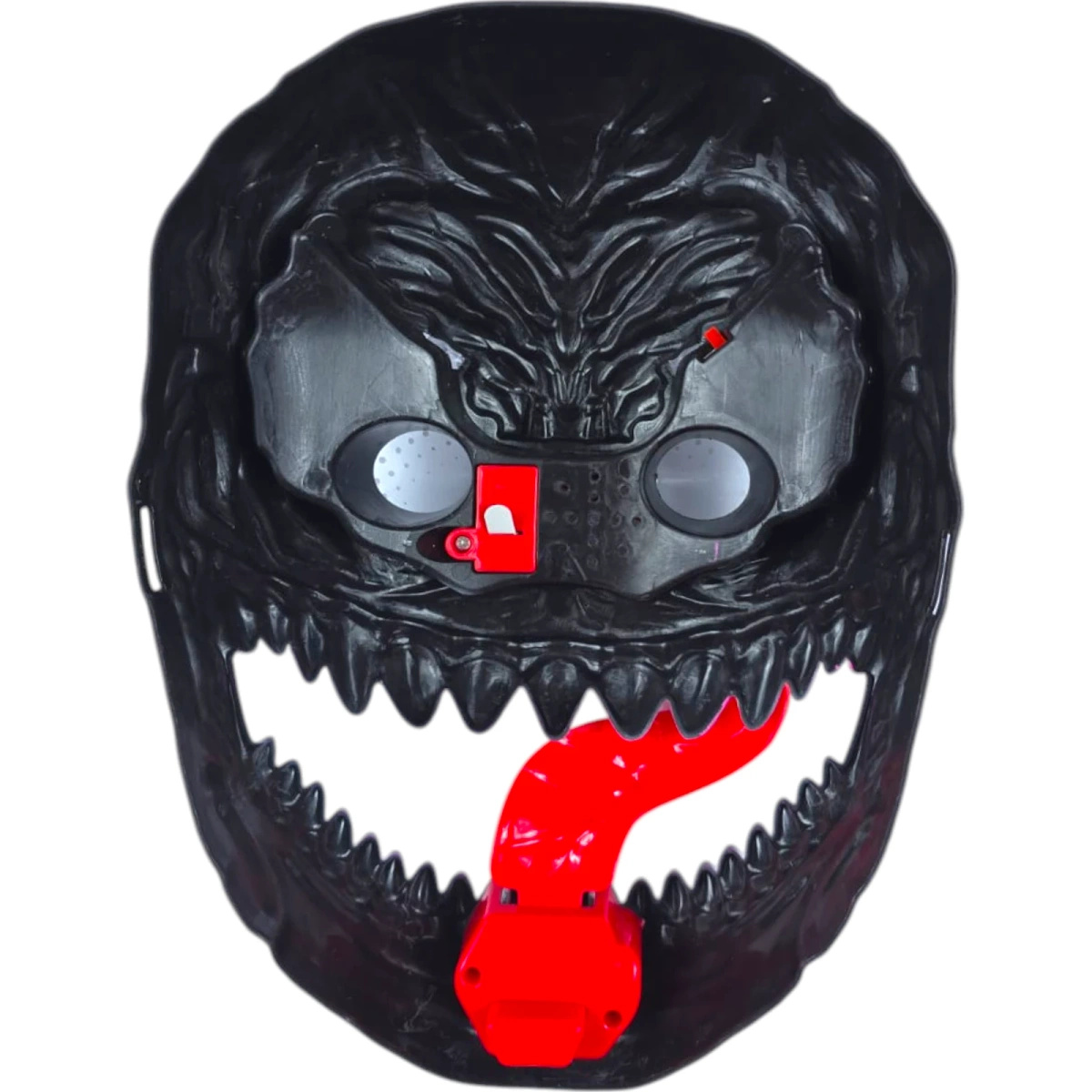 MASKA VENOM ŚWIECĄCA DLA DZIECI ŚWIECI PRZEBRANIE NA BAL KOSTIUM Z JĘZYKIEM