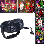 PODWOJNY PROJEKTOR LASEROWY RZUTNIK NA DOM LED WYŚWIETLA ŚWIĄTECZNE OBRAZY