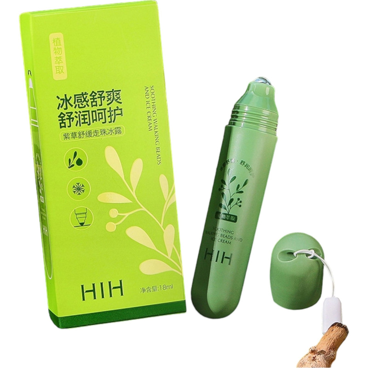 HIH CHŁODZĄCY ŻEL Z KULKĄ PO UKĄSZENIU OWADÓW ROLL-ON BŁYSKAWICZNA ULGA