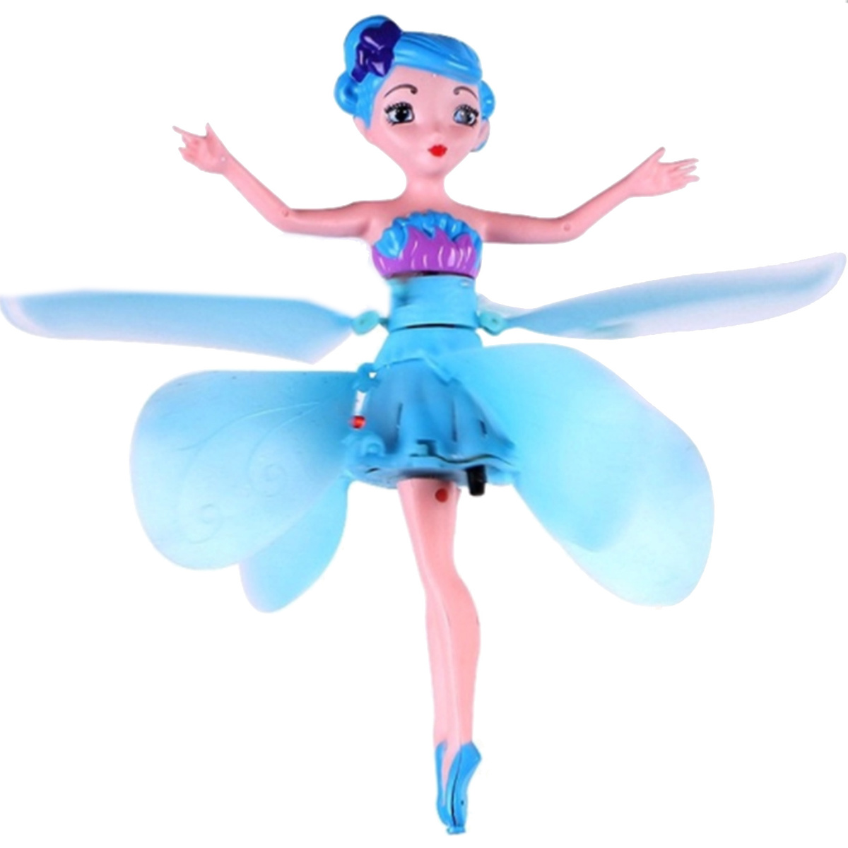 LATAJĄCA LALKA MAGICZNA WRÓŻKA KWIATOWA STEROWANA RĘKĄ DŁONIĄ USB 