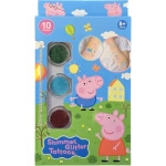 TATUAŻE ŚWINKA PEPPA ZESTAW DO TWORZENIA TATUAŻY BROKATOWYCH SZABLONY TATOO