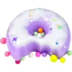 GNIOTEK ANTYSTRESOWY SENSORYCZNY DONUT PĄCZEK Z POSYPKĄ SQUISHY DONAT